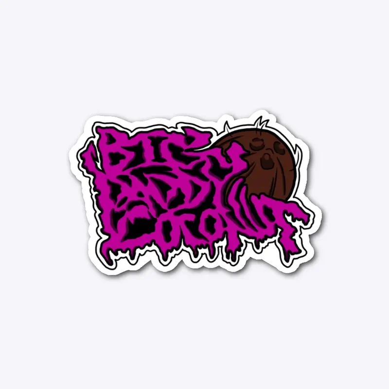 Big Daddy Coconut sticker